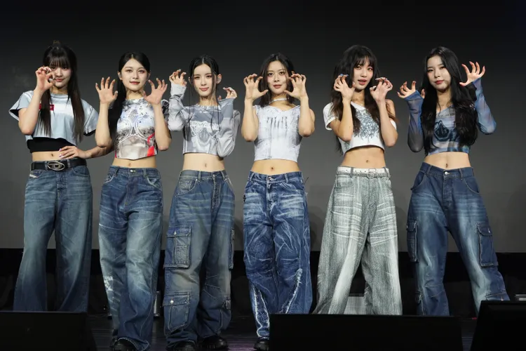 人氣女團「幻藍小熊」 is back，盛大舉辦記者會。彭欣偉攝