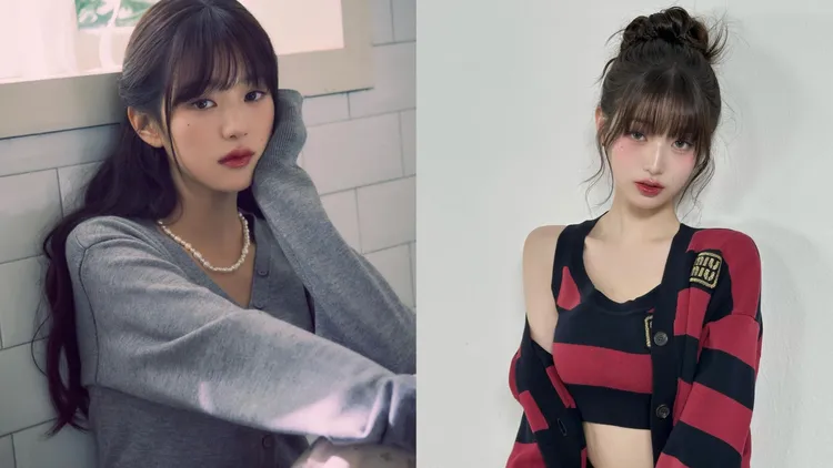 IVE張員瑛也示範了漫畫劉海。翻攝for_everyoung10 IG