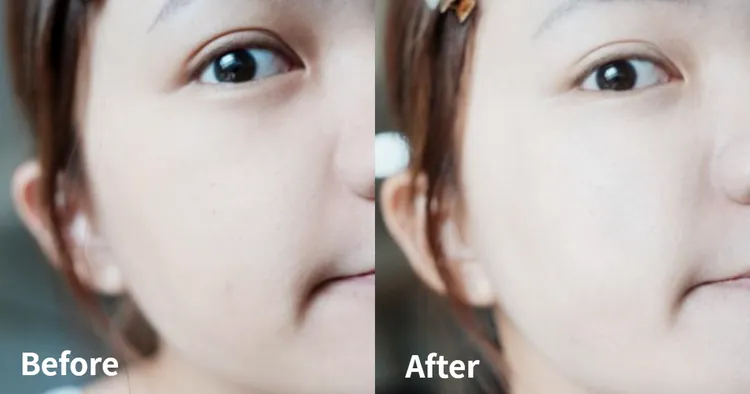 ▲ 質地水潤不黏膩，擦上後能明顯提亮膚色。