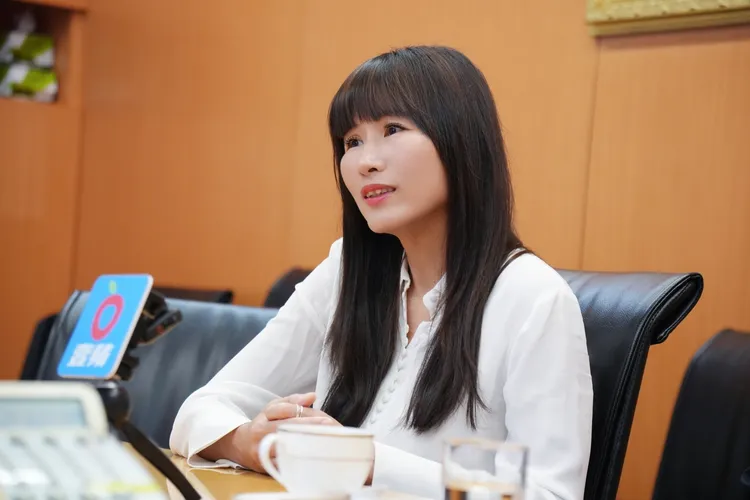 聯合再生能源副總經理陳孟秀。彭欣偉攝