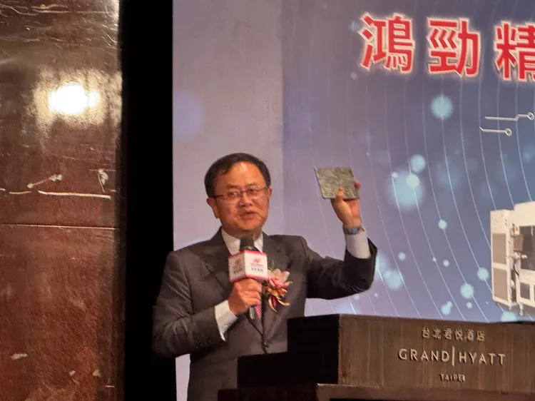 鴻勁精密資深副總經理翁德。呂承哲攝