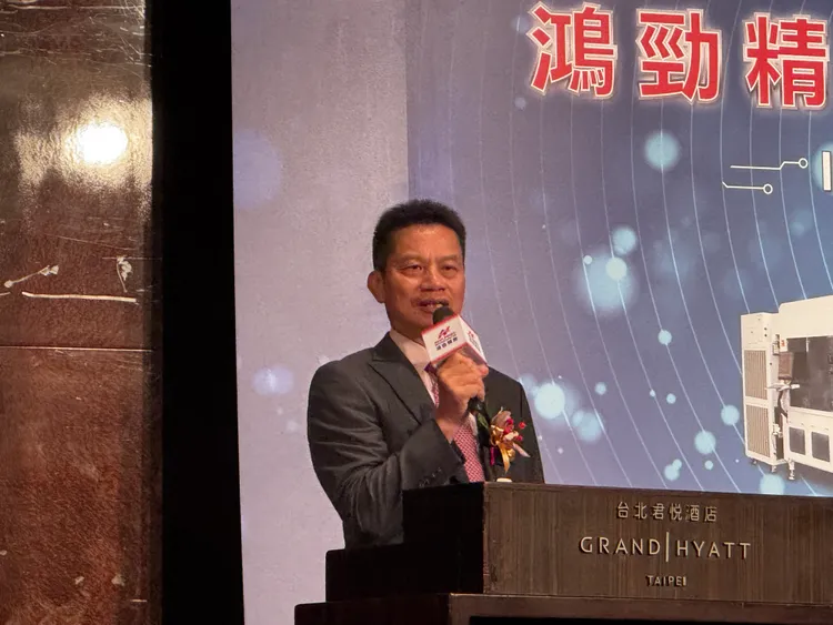 鴻勁精密董事長謝旼達。呂承哲攝