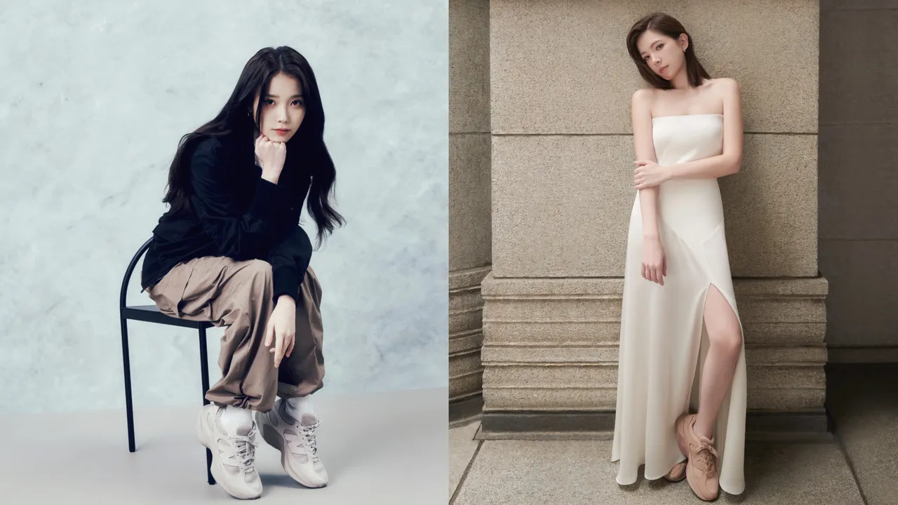 IU、許瑋甯搭配NB WRPD Runner。品牌提供