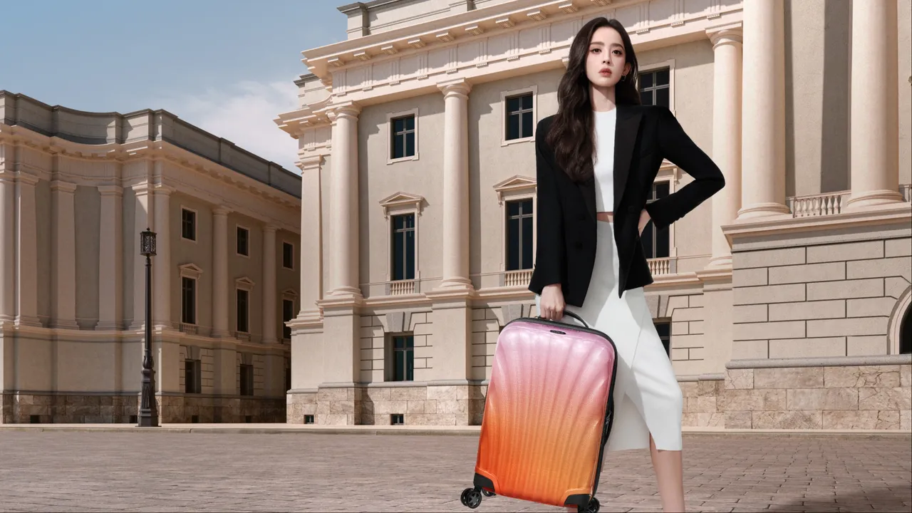 古力娜扎成為Samsonite中國區形象大使。品牌提供