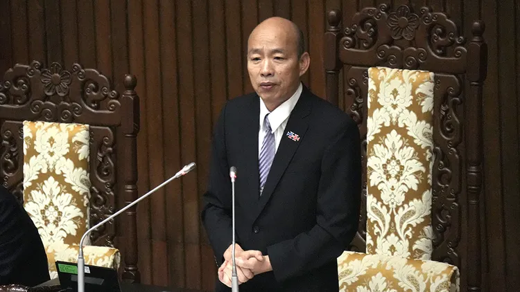 立法院長韓國瑜。彭欣偉攝