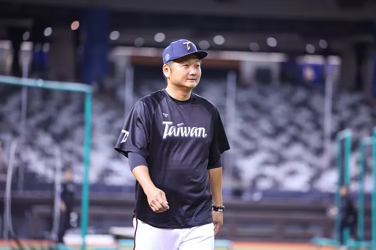 中華隊總教練曾豪駒。 中央社