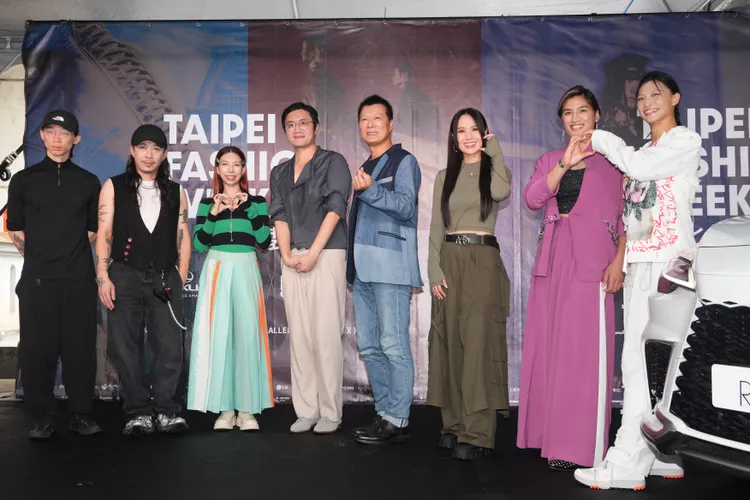 北市文化局今召開台北時裝週記者會，並邀請名人、設計師共襄盛舉。彭欣偉攝