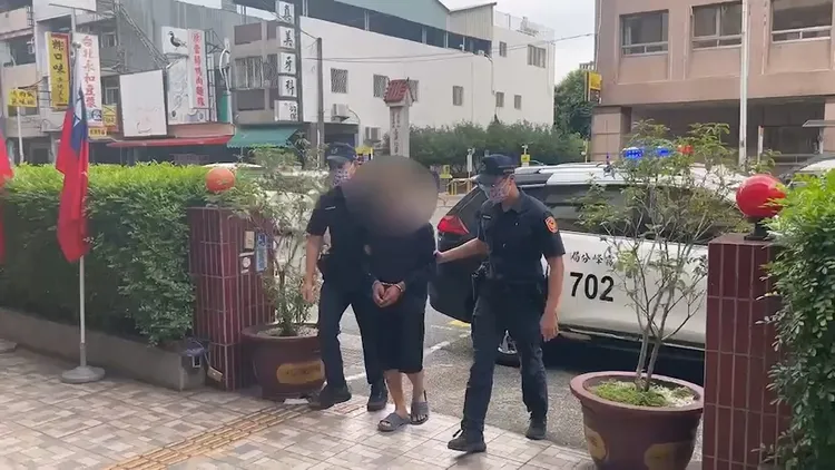 游男因竊盜遭通緝，遇到警方攔查才會逃逸。民眾提供