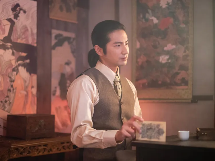 福地祐介以英語劇《Last Madame Sisters of the Night（夜櫻）》入圍網劇類「最佳男主角」。Ochre Pictures 提供