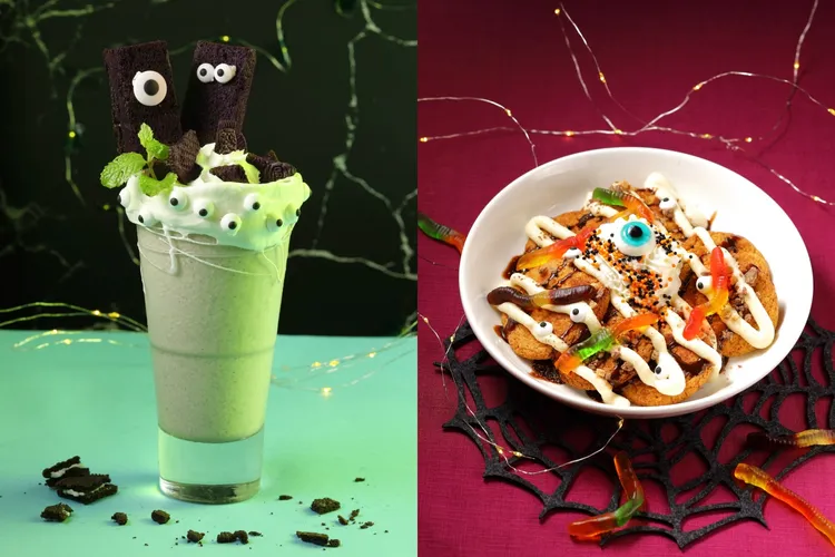 經典美式餐廳TGI Fridays10/29至11/4推出期間限定「幽靈餅乾狂歡」。業者提供