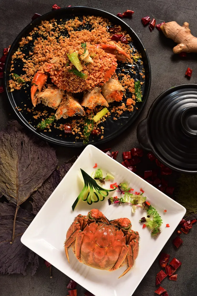 「神旺潮品集」旗下兩店同步推出「蟹逅．蟳覓好食機」，嚴選產地直送最新鮮肥美的各類蟳蟹。業者提供