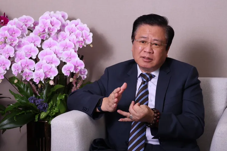 台灣人壽董事長許舒博。莊宗達攝