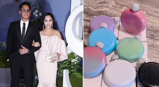 關穎去蕭敬騰婚宴成「帶貨名媛」!隨身小酒壺太時尚 A-Lin搶著要