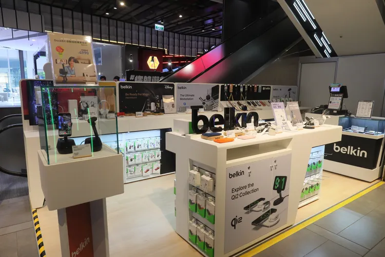 即日起至10月31日，Belkin快閃店每日會推出不同的優惠活動，現場還有7~9折不等的折扣。