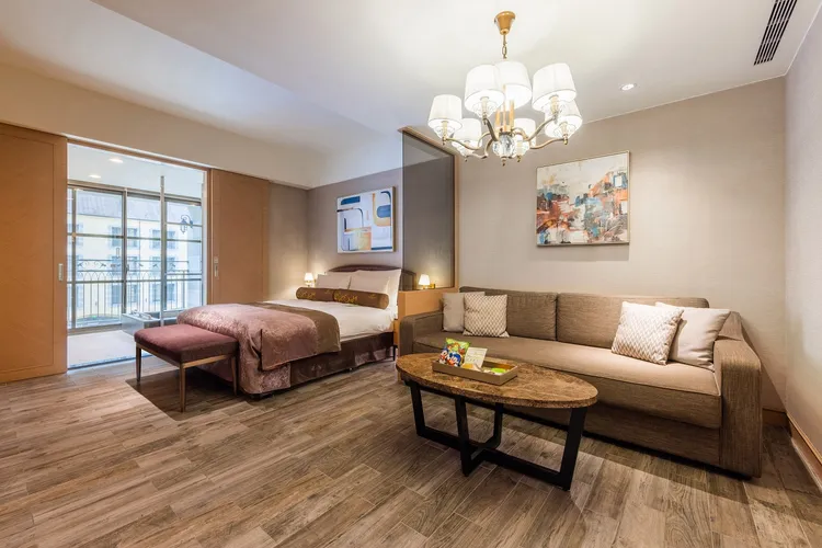 全館客房皆可享受瑞穗在地溫泉黃金湯。瑞穗天合提供