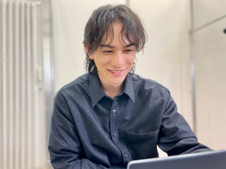 町田啓太昨天抽空接受台灣媒體線上訪問。LDH愛夢悅提供