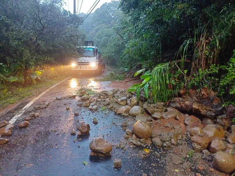 新北市災情狀況。讀者提供
