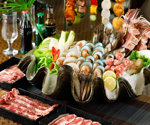 旅展买一送一!餐饮集团推海陆大餐+60道港点吃到饱