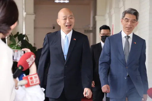 韩国瑜接见美国联邦众议员莱斯可!盼持续促进合作交流