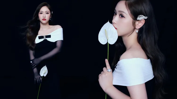 吳姍儒典禮第二套服裝。品牌提供