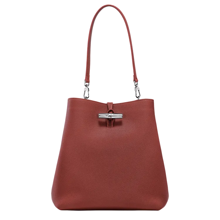 LONGCHAMP Roseau青瓷色手提包，2萬4900元。品牌提供