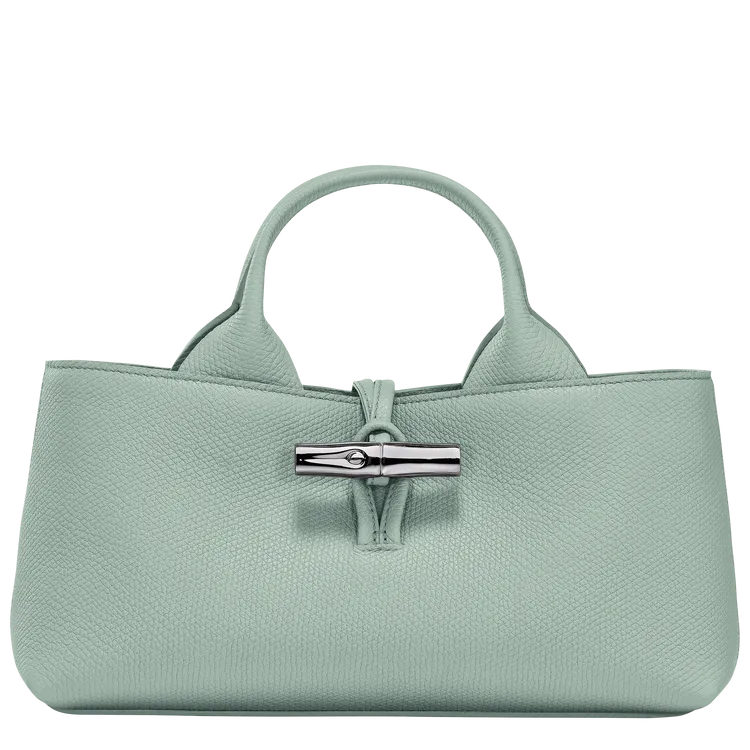 LONGCHAMP Roseau手栗色提包，2萬8300元。品牌提供