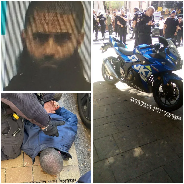 嫌犯賈布林為以色列公民，持刀恐襲6人。翻攝自X@israelifihther