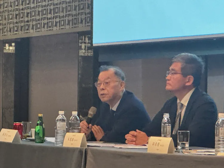 力積電董事長黃崇仁。呂承哲攝