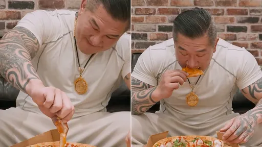 館長試吃必勝客這款特殊披薩　驚訝「天啊居然是好吃的」