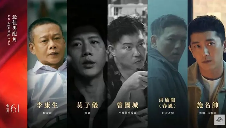 金馬61最佳男配角入圍者。