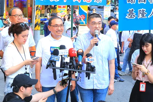 韓國瑜赴基隆挺謝國樑爆金句 藍委:突顯惡意罷免不正當性