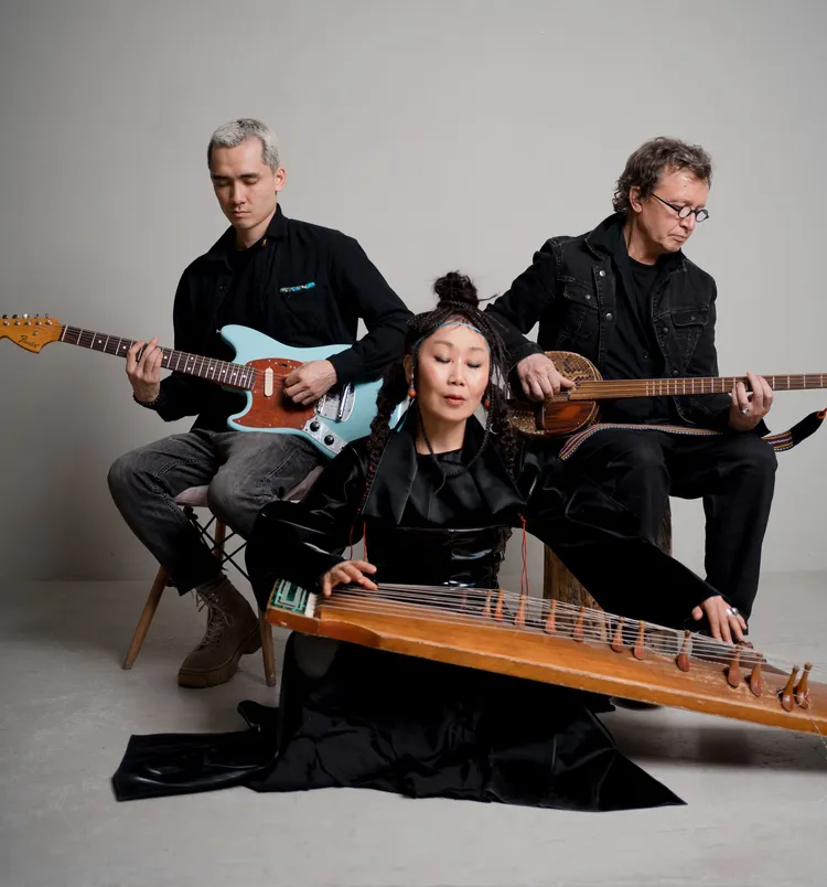 布里亞特樂團Namgar將在半島世界歌謠祭演出。縣府提供