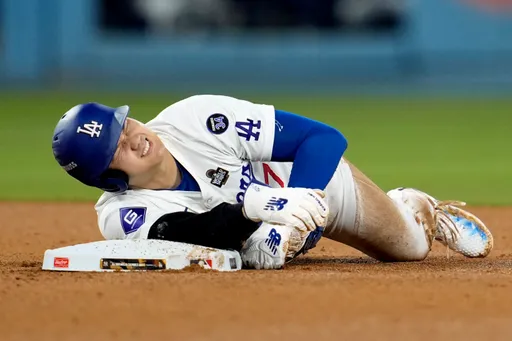 贏球卻傳利空！大谷翔平受傷當下　全場一片死寂
