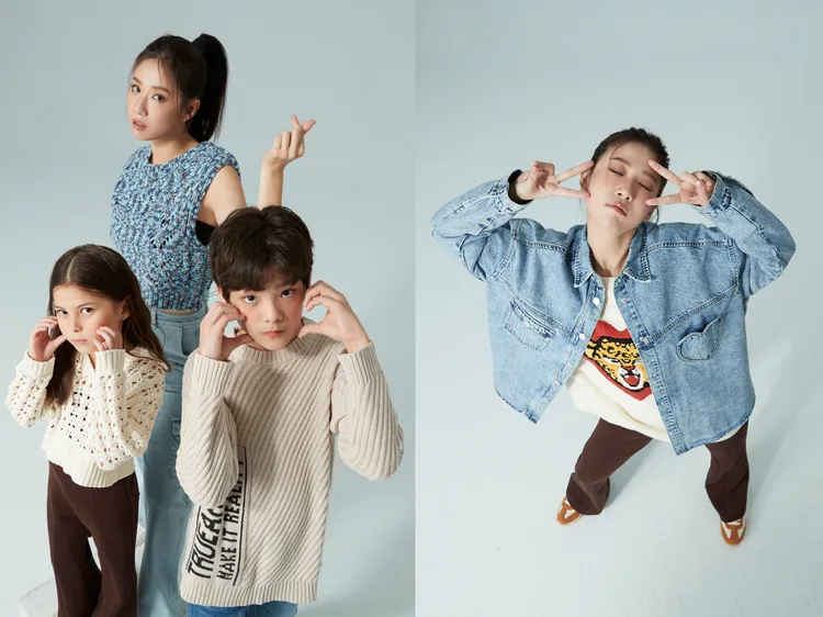 方志友家的衣服都是共穿。LAVIDO提供