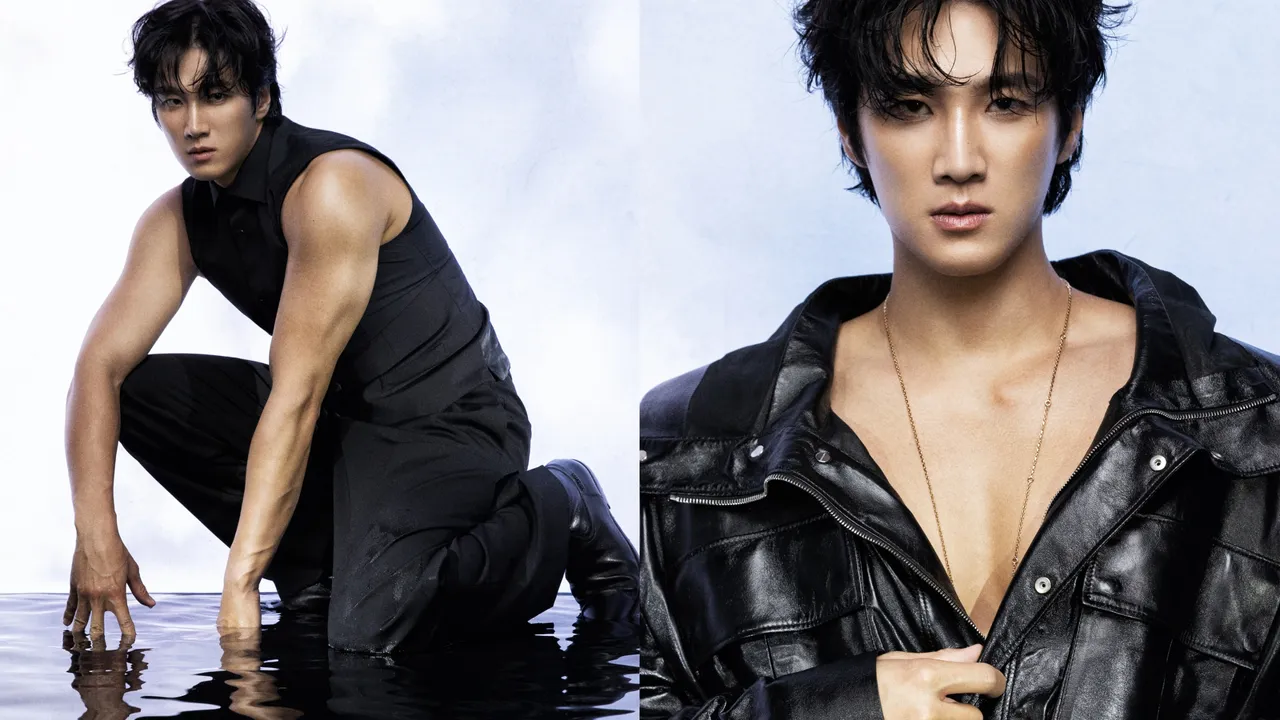 安普賢拍攝《Harper’s BAZAAR MEN》封面。《Harper’s BAZAAR》國際中文版提供