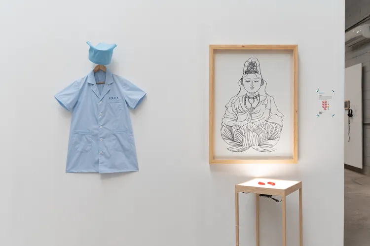 中山大學社區文創設計課程學生團隊創作《女孩・女神》。中山大學提供