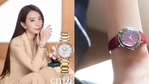 田馥甄抢戴CITIZEN光动能新表 加码推钻石微奢款更优雅