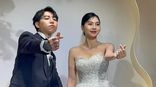 謝和弦、陳緗妮夫婦補辦婚宴！蜜月何處去？　謝：想去泰國「秀一下」