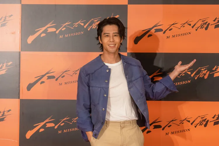 胡宇威說自己在影集《太太太厲害》飾演『好的壞人』。鹿路電影提供