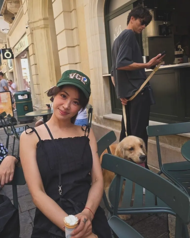 蔡依林度假好心情。翻攝蔡依林IG