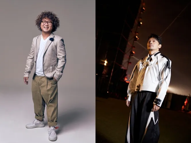 金鐘59「節目類」頒獎嘉賓納豆、阿Ken。三立提供