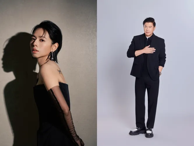 金鐘59「節目類」頒獎嘉賓曾國城、夏于喬。三立提供