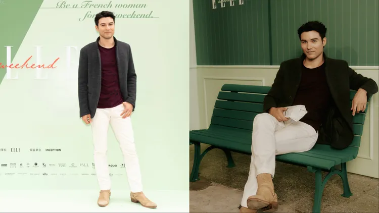 鳳小岳昨日在現場開唱。《ELLE Taiwan》提供