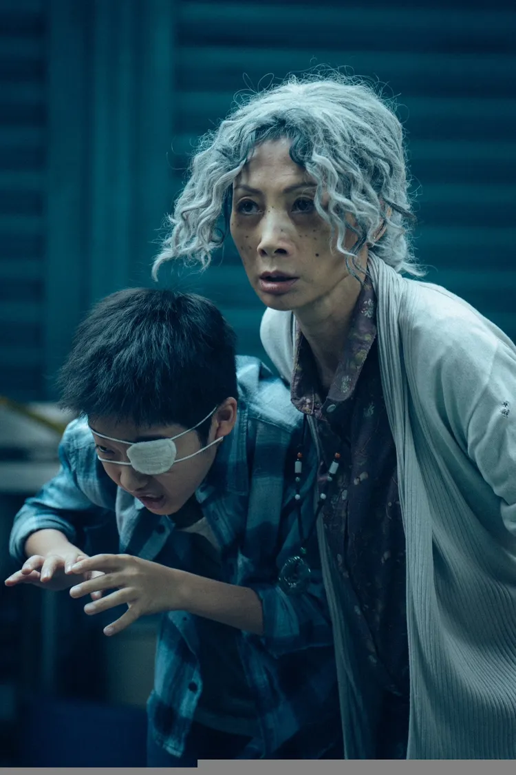 白靈和白潤音飾演祖孫。劇匯文創提供