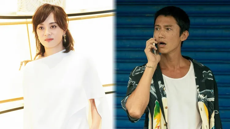 孫儷（左）和吳慷仁合作新戲《執迷》。翻攝孫儷工作室微博、吳慷仁微博