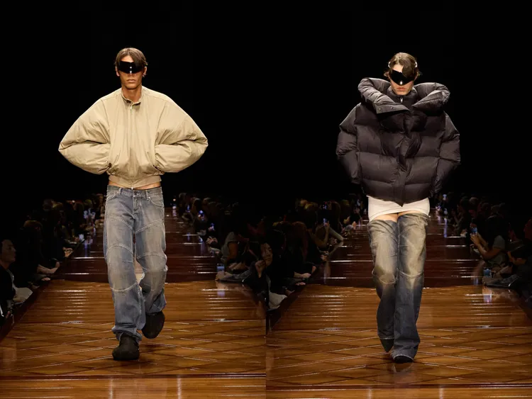 BALENCIAGA 2025春夏秀。品牌提供