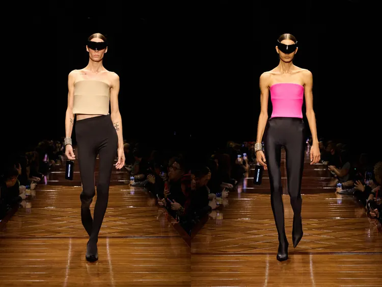 BALENCIAGA 2025春夏秀。品牌提供