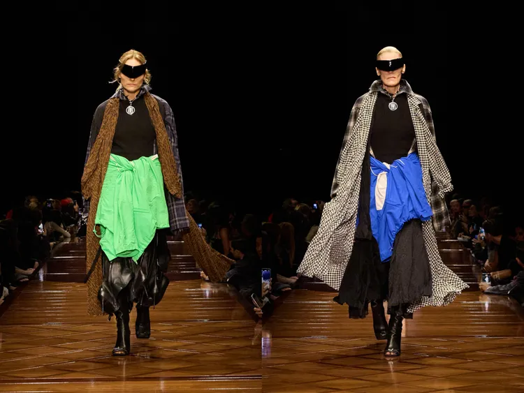 BALENCIAGA 2025春夏秀。品牌提供