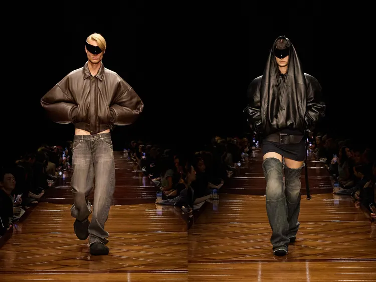 BALENCIAGA 2025春夏秀。品牌提供