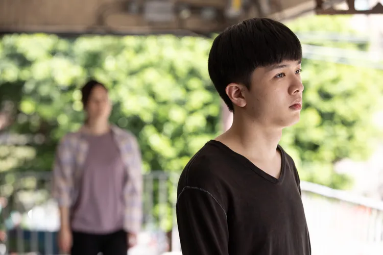 童星出身的沈昶宏第一次入圍演員獎項超嗨。大愛提供